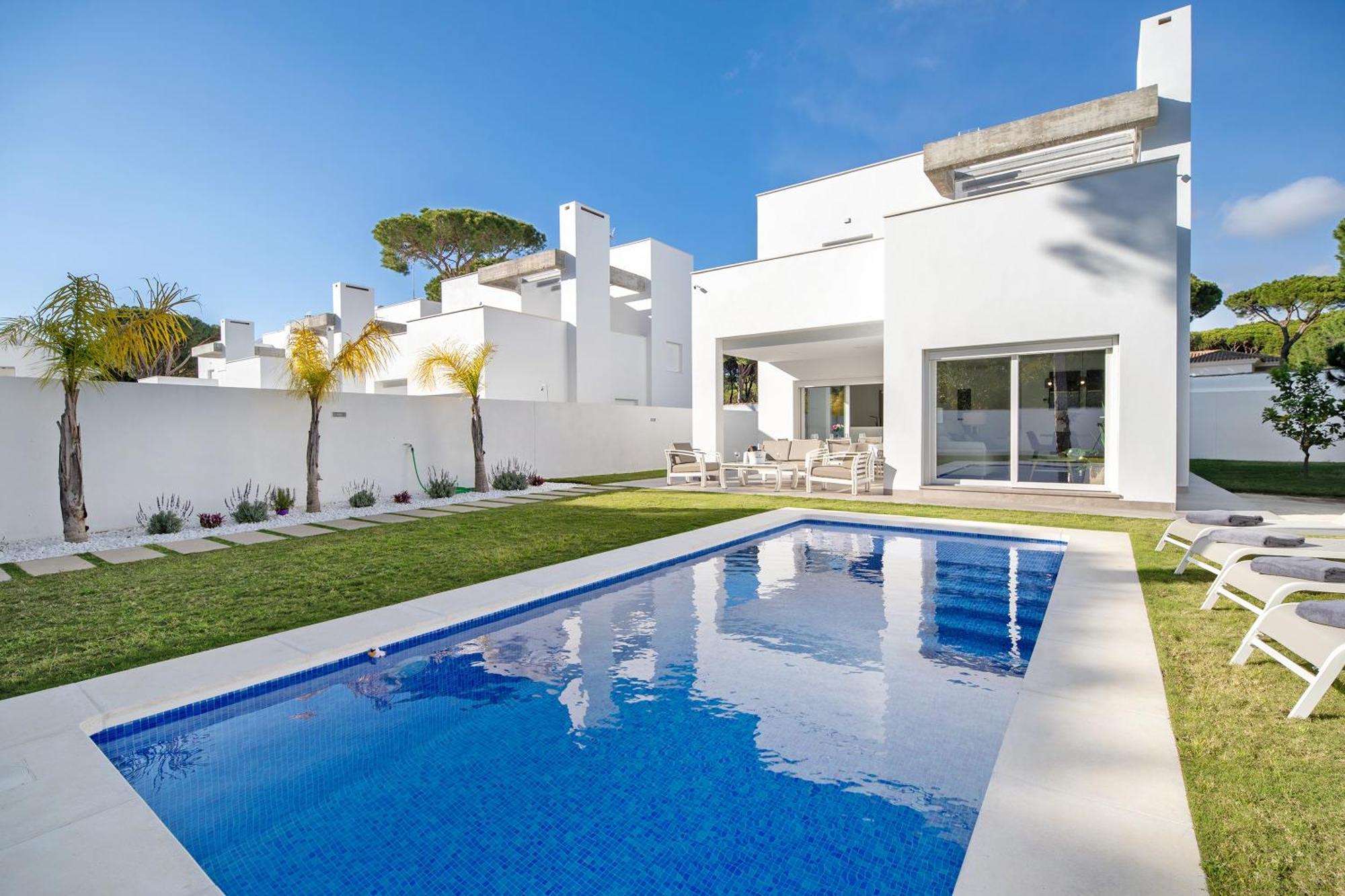 Villa Moderna En Chiclana チクラナ・デ・ラ・フロンテーラ エクステリア 写真