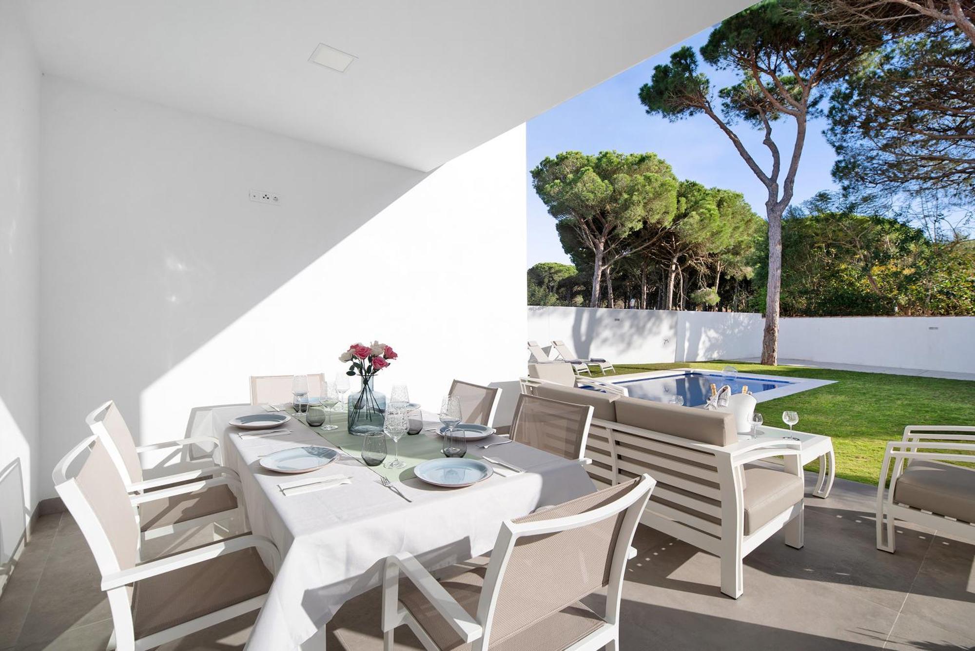 Villa Moderna En Chiclana チクラナ・デ・ラ・フロンテーラ エクステリア 写真