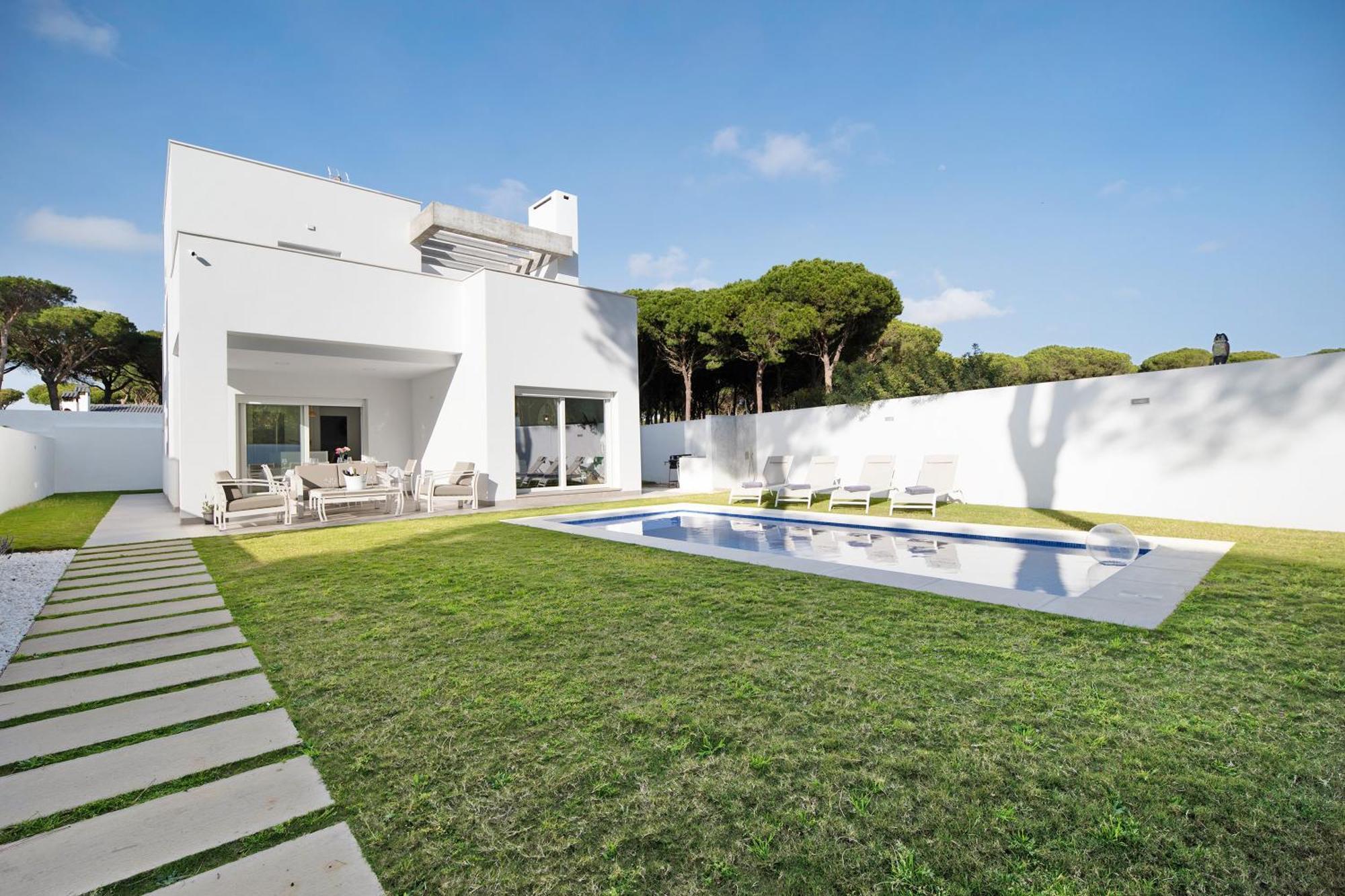 Villa Moderna En Chiclana チクラナ・デ・ラ・フロンテーラ エクステリア 写真